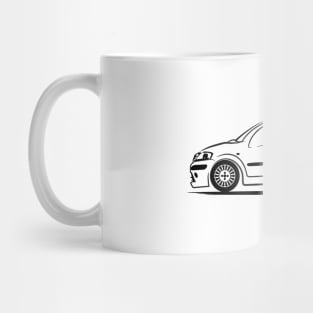 Citroen C3 Black Mug